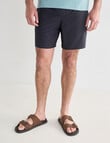 Chisel Print Swimshort, Charcoal product photo View 05 S
