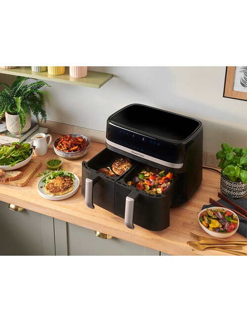 Russell Hobbs Satisfry Dual Basket Air Fryer, RHAF2768 product photo View 10 L