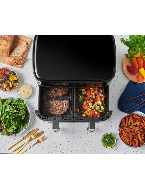 Russell Hobbs Satisfry Dual Basket Air Fryer, RHAF2768 product photo View 15 L