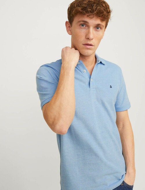 Jack & Jones Paulos Polo Shirt, Pacific Coast product photo View 04 L