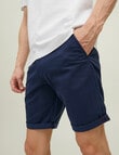 Jack & Jones Bowie Shorts, Navy Blazer product photo View 05 S