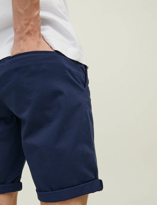 Jack & Jones Bowie Shorts, Navy Blazer product photo View 06 L