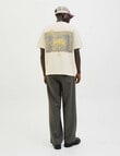 Jack & Jones Jorgramercy Back Graphic Tee, Antique White product photo View 02 S