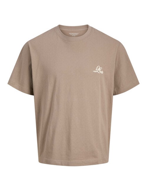 Jack & Jones Jorgramercy Back Graphic Tee, Mocha Meringue product photo View 08 L