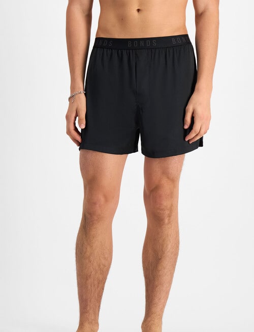 Bonds Satin Sleep Short, Nu Black product photo