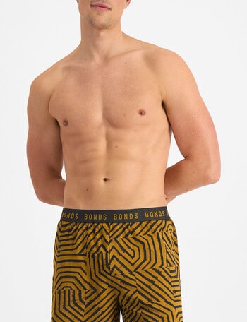 Bonds Woven Sleep Short, Carved Stone product photo