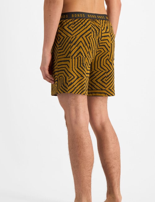 Bonds Woven Sleep Short, Carved Stone product photo View 04 L