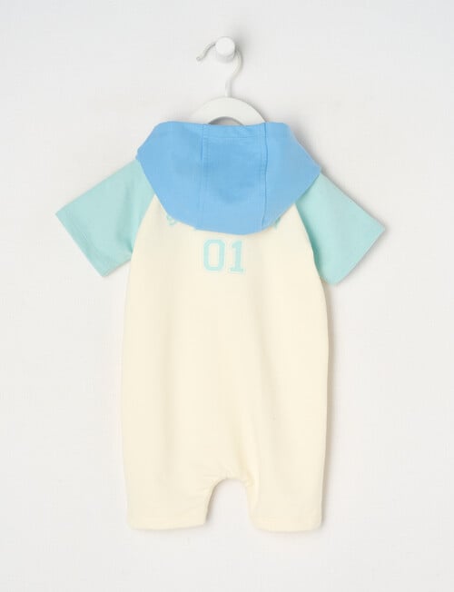 Teeny Weeny Romper, Cream product photo View 02 L