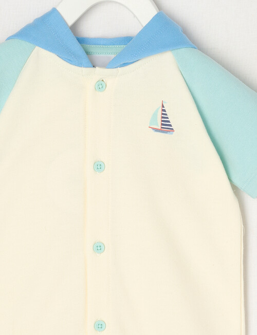 Teeny Weeny Romper, Cream product photo View 03 L