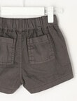 Teeny Weeny Denim Short, Black product photo View 02 S