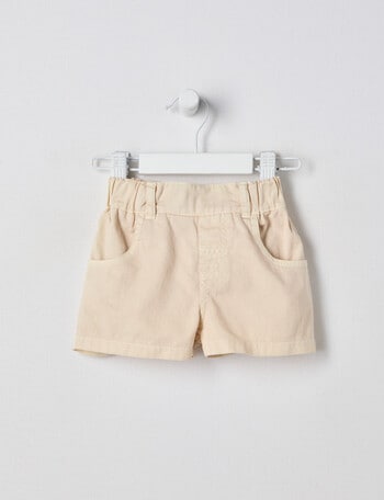 Teeny Weeny Denim Short, Stone product photo