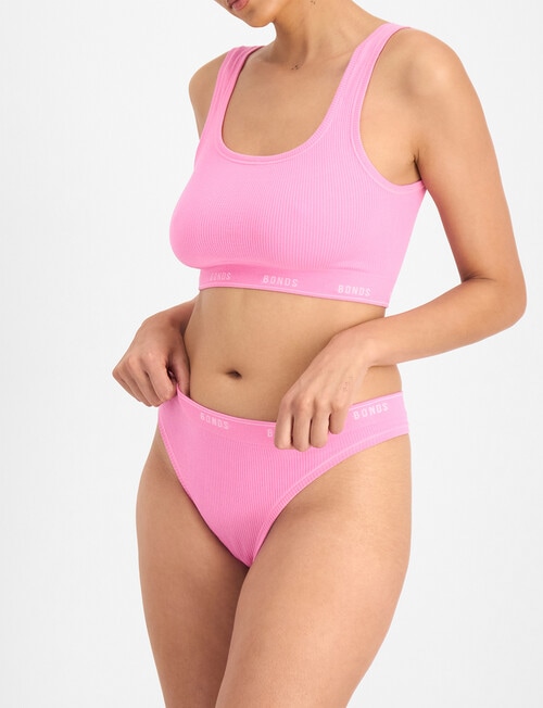 Bonds Bamboo Rib Gee Brief, Blind Blossom product photo View 02 L