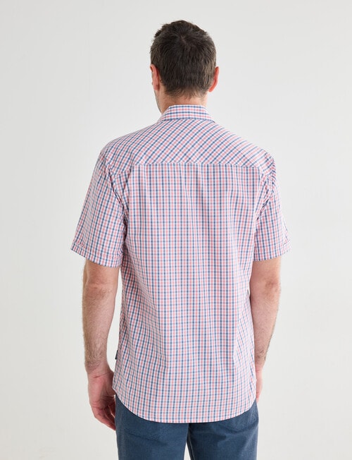 Chisel Mason Short Sleeve Shirt, Peach product photo View 02 L