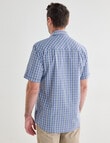 Chisel Mason Short Sleeve Shirt, Blue product photo View 02 S