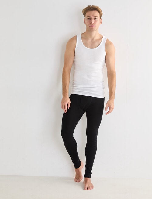 Chisel Cotton Singlet, 3-Pack, White product photo View 03 L