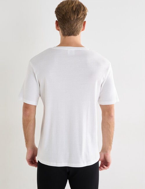 Chisel Cotton Tee, 3-Pack, White product photo View 02 L