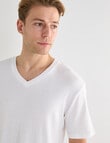 Chisel Cotton Tee, 3-Pack, White product photo View 04 S
