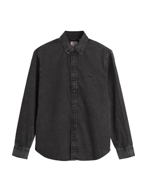 Levis Authentic Button Down Shirt, Gizmo Washed Black product photo
