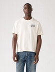 Levis Relaxed Cowboy Tee, Egret product photo