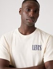 Levis Relaxed Cowboy Tee, Egret product photo View 03 S