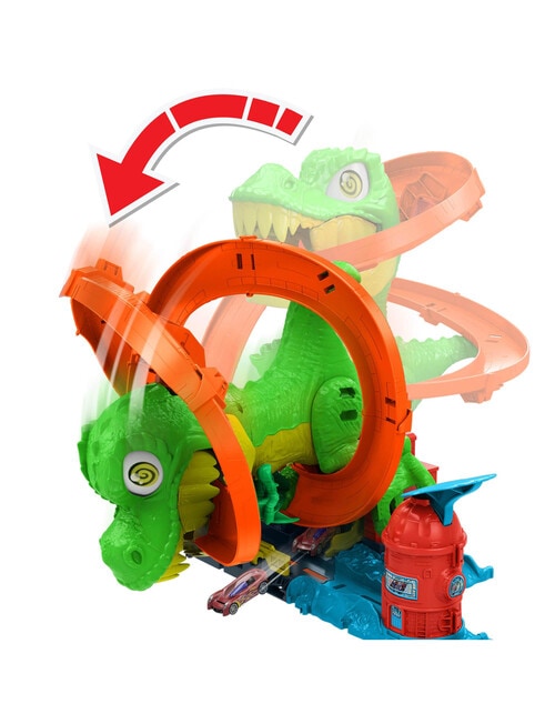 Hot Wheels City T-Rex Vs Fire Station product photo View 06 L