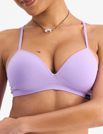Bonds Match Its Wire Free Bra, Prince Purple product photo