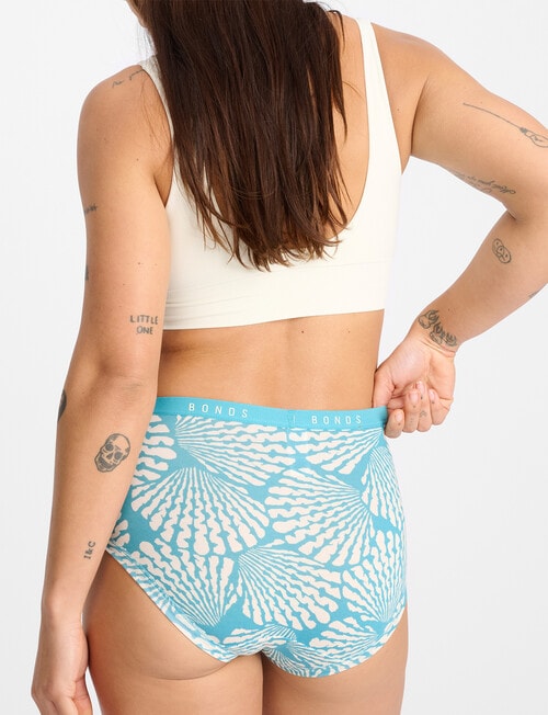 Bonds Cottontails Full Brief, 3-Pack, Shell, Apollo & Caribbean product photo View 02 L
