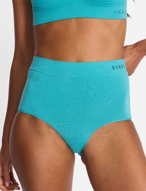 Bonds Seamless Full Brief, Caribbean Current product photo