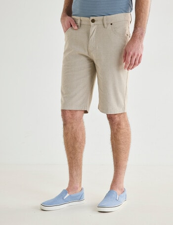 Chisel 5-Pocket Shorts, Tan product photo