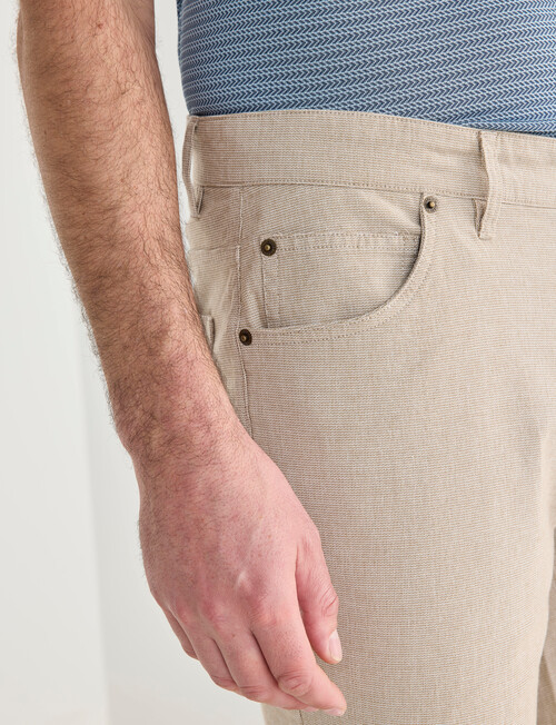 Chisel 5-Pocket Shorts, Tan product photo View 04 L