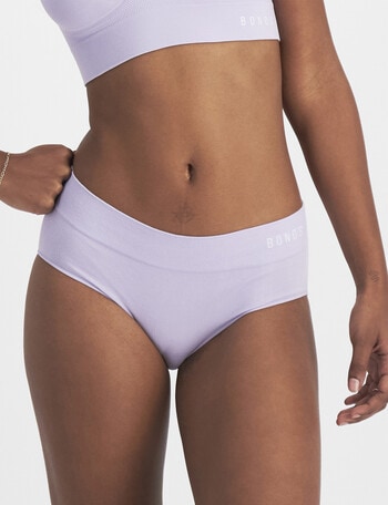 Bonds Seamless Midi Brief, Lilac Ice product photo