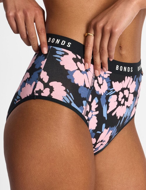 Bonds Bloody Comfy Undies Moderate Full Brief, Print product photo View 02 L