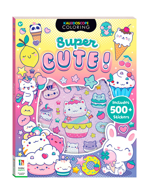 Kaleidoscope Super Cute Stick Colouring Book product photo