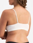 Bonds Match Its Wire Free Bra, White product photo View 03 S