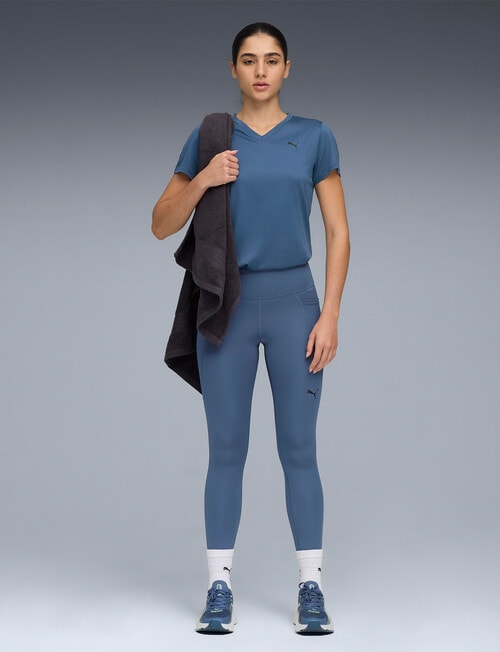 Puma Essential Tights, Dark Indigo product photo View 03 L