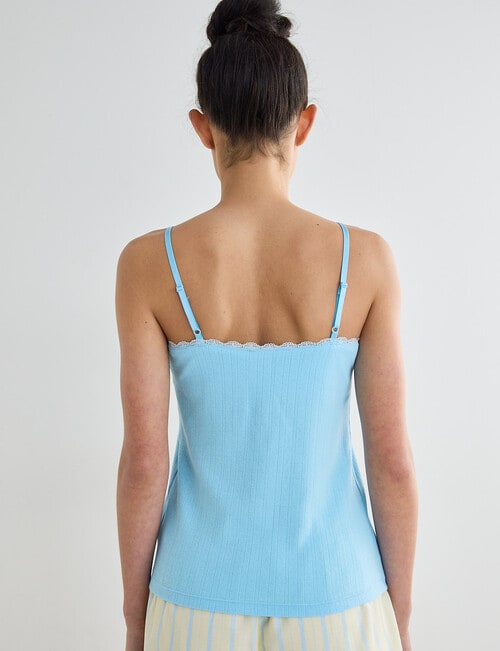 Zest Sleep Sleep Tank Top, Blue product photo View 02 L