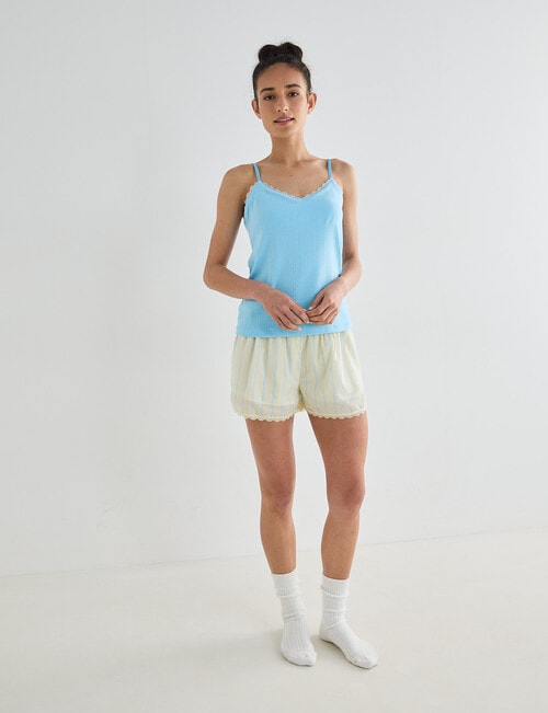 Zest Sleep Sleep Tank Top, Blue product photo View 03 L