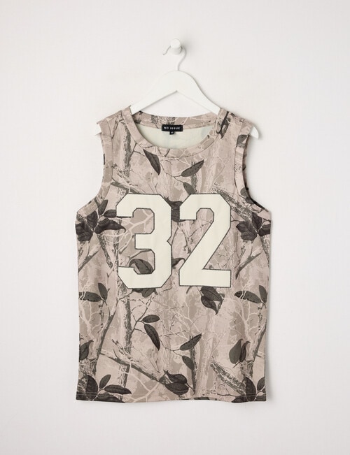 No Issue Basketball Mesh Tank, Camo product photo