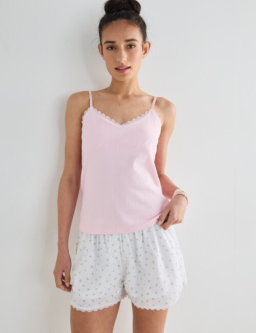 Zest Sleep Sleep Tank Top, Pink product photo