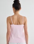 Zest Sleep Sleep Tank Top, Pink product photo View 02 S