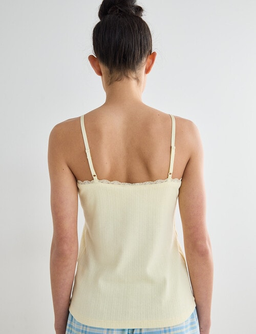 Zest Sleep Sleep Tank Top, Yellow product photo View 02 L