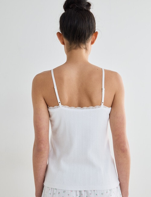 Zest Sleep Sleep Tank Top, White product photo View 02 L