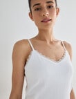 Zest Sleep Sleep Tank Top, White product photo View 04 S