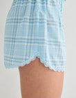 Zest Sleep Sleep Short, Blue Check product photo View 05 S