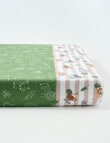 Teeny Weeny Flannelette Fit/Flat Cot Sheet Set, Safari Park product photo