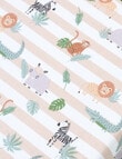 Teeny Weeny Flannelette Fit/Flat Cot Sheet Set, Safari Park product photo View 04 S
