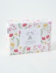 Teeny Weeny Flannelette Fit x2 Cot Sheet Set, Wild Flowers product photo View 02 S