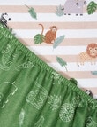 Teeny Weeny Flannelette Fit x2 Cot Sheet Set, Safari Park product photo View 03 S