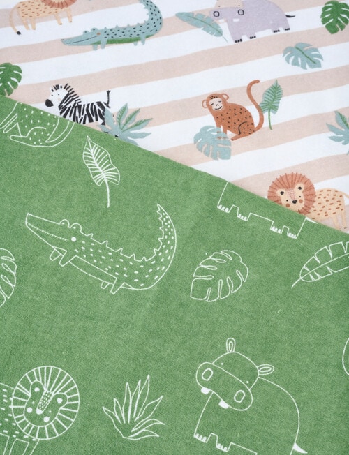 Teeny Weeny Swaddles, 2-Pack, Safari Park product photo View 03 L