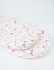 Teeny Weeny Flannelette Bassinet Fitted Sheets x2, Wild Flowers product photo